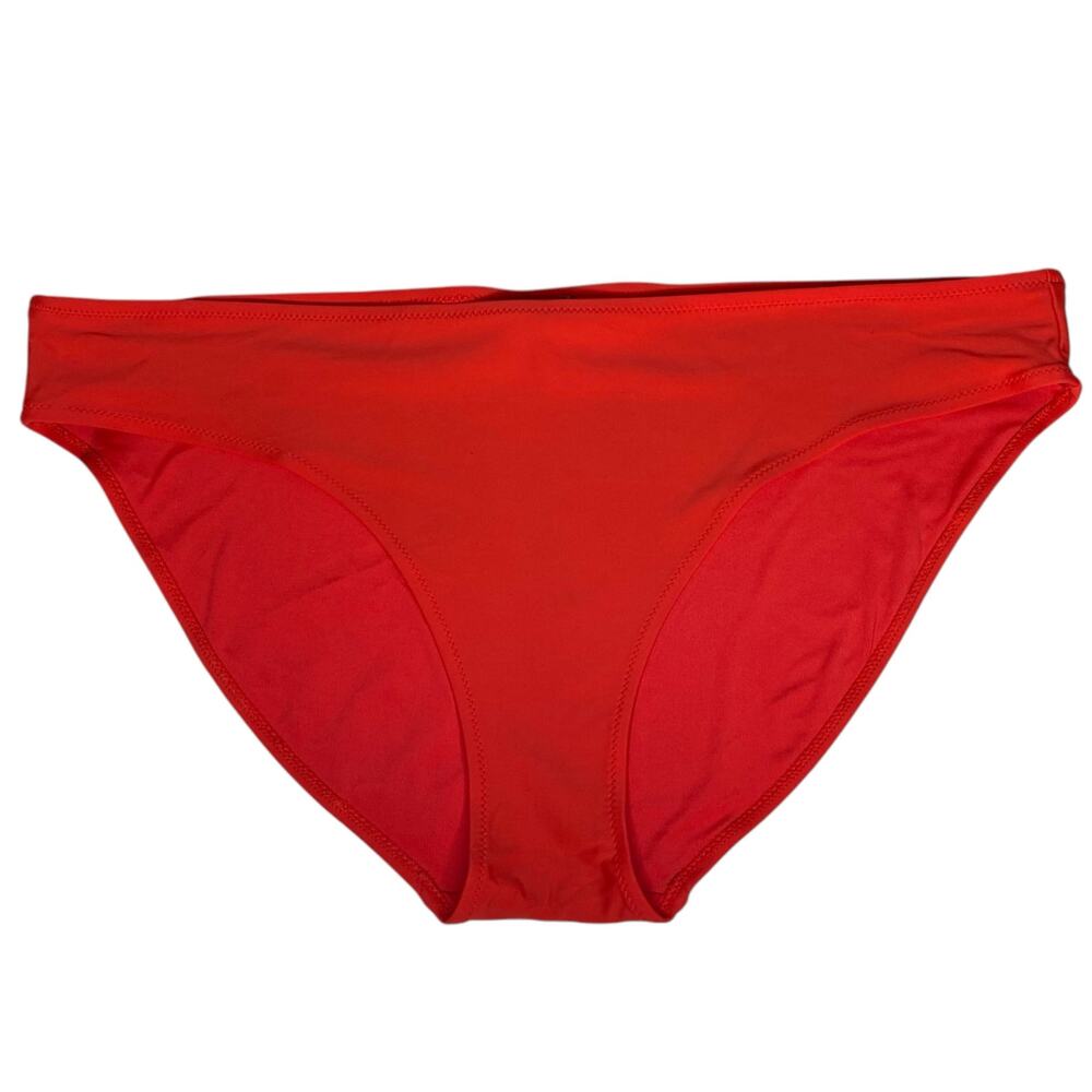 Aerie Classic Full Coverage Booty Bikini Bottom Cherry Red Womens XXL Swim Beach